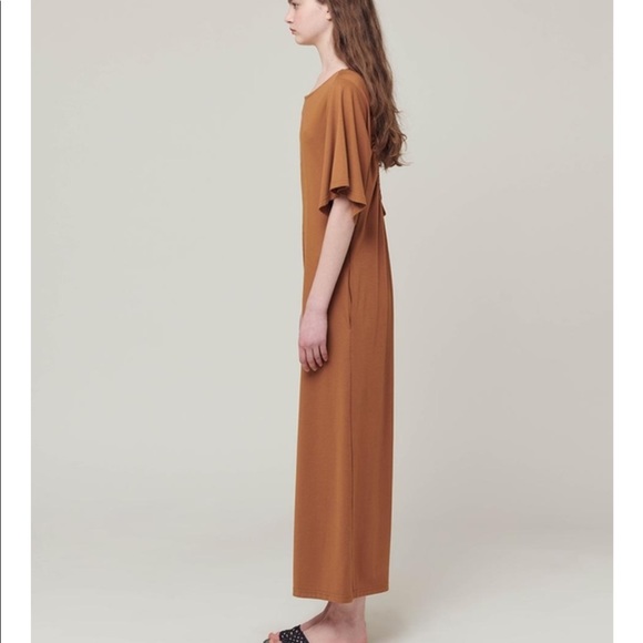 Hidden Forest Market open back shirring jumpsuit - Picture 2 of 7